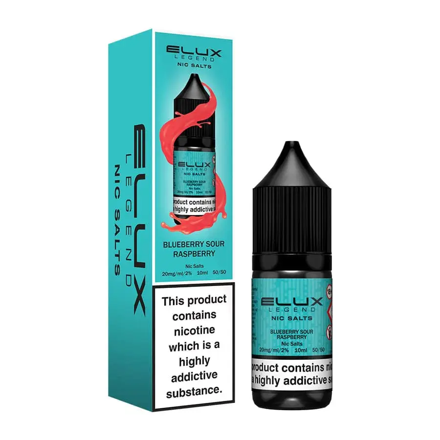 elux-nic-salts-blueberry-sour-raspberry667d3141a9107 Blueberry Sour Raspberry Nic Salt E-Liquid by Elux Legend 10ml - Image 1